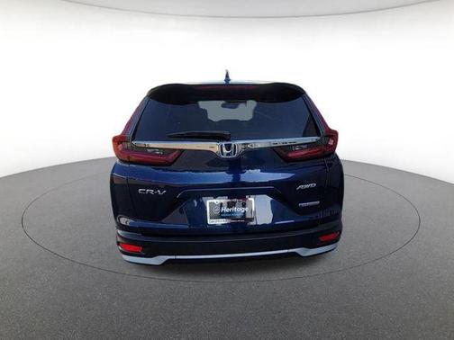 Obsidian Blue Pearl 2021 Honda CR-V Hybrid EX-L