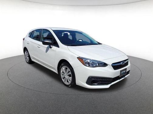 Crystal White Pearl 2022 Subaru Impreza Base