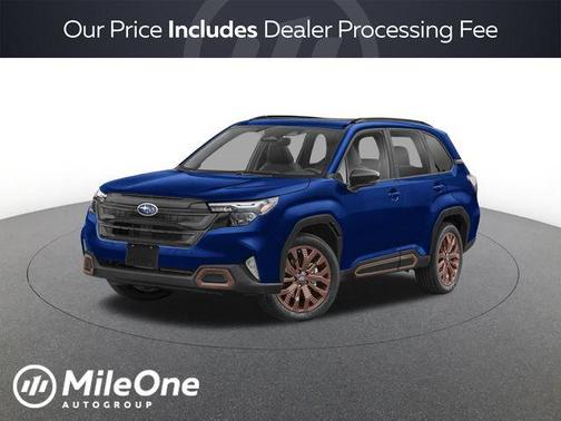 Sapphire Blue Pearl 2026 Subaru Forester Sport
