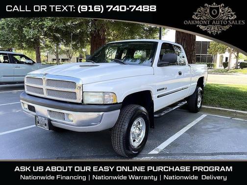White 2002 Dodge Ram 2500 SLT Quad Cab