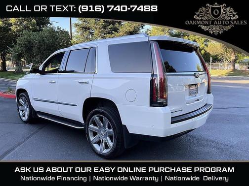 Crystal White Tricoat 2017 Cadillac Escalade Premium Luxury