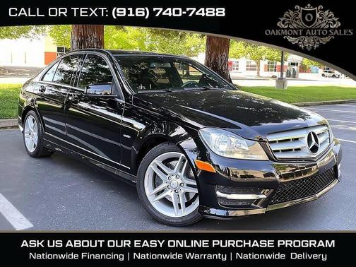Black 2012 Mercedes-Benz C-Class Sport
