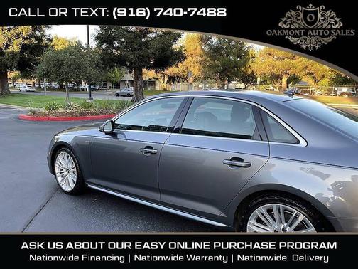 Gray 2018 Audi A4 2.0T Premium Plus