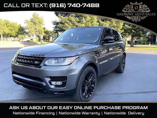 Gray 2014 Land Rover Range Rover Sport Supercharged