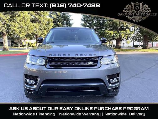 Gray 2014 Land Rover Range Rover Sport Supercharged
