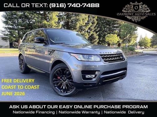 Gray 2014 Land Rover Range Rover Sport Supercharged