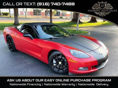 Black 2008 Chevrolet Corvette Base