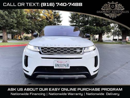 White 2020 Land Rover Range Rover Evoque SE