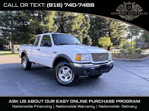 Oxford White Clearcoat 2001 Ford Ranger XLT SuperCab