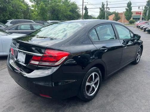 Black 2015 Honda Civic SE