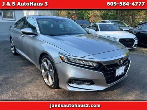 Silver 2018 Honda Accord Touring CVT