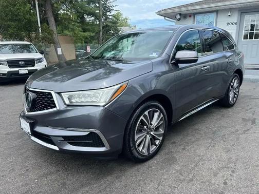 Gray 2019 Acura MDX 3.5L w/Technology Package