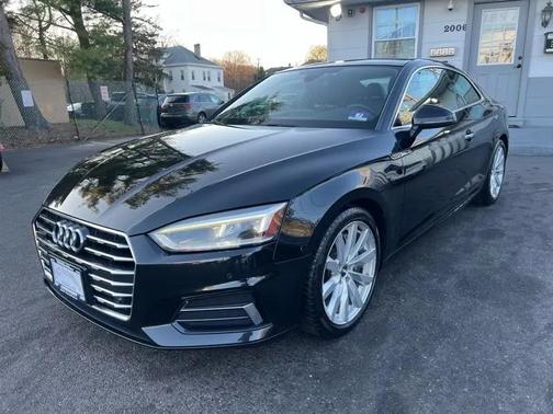 Black 2018 Audi A5 Premium Plus Coupe quattro 7A
