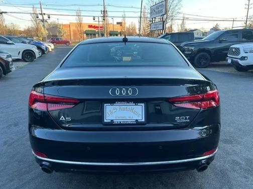 Black 2018 Audi A5 Premium Plus Coupe quattro 7A