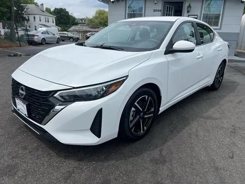 White 2025 Nissan Sentra SV