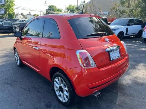 Orange 2017 FIAT 500 Pop