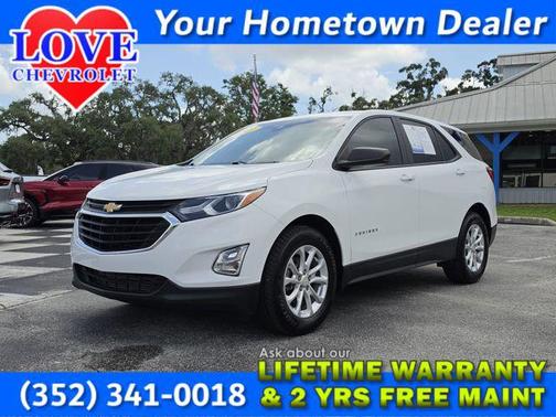 Summit White 2021 Chevrolet Equinox LS