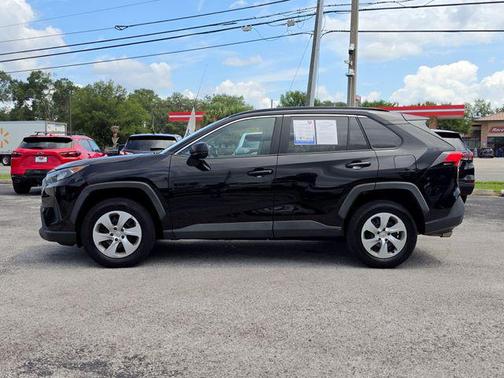 Midnight Black Metallic 2021 Toyota RAV4 LE
