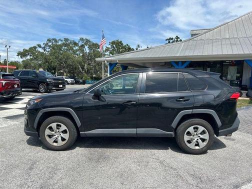 Midnight Black Metallic 2021 Toyota RAV4 LE