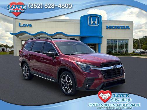 Crimson Red Pearl 2025 Subaru Ascent Limited 7-Passenger