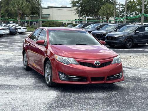 Barcelona Red Metallic 2012 Toyota Camry SE Limited Edition