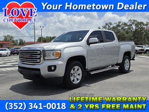 Quicksilver Metallic 2018 GMC Canyon SLE
