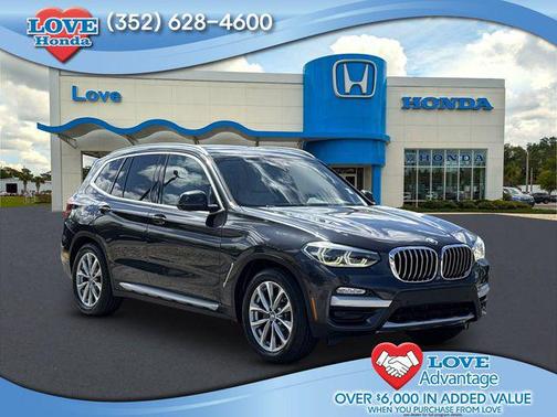 Dark Graphite Metallic 2019 BMW X3 sDrive30i