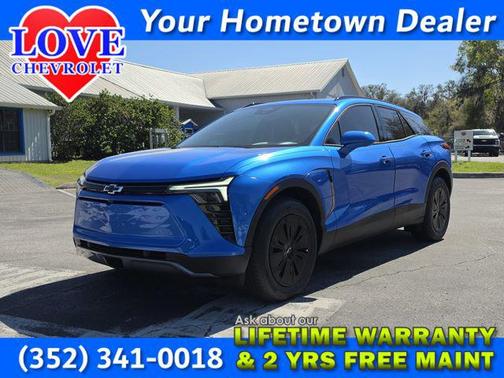 Riptide Blue Metallic 2025 Chevrolet Blazer EV AWD LT