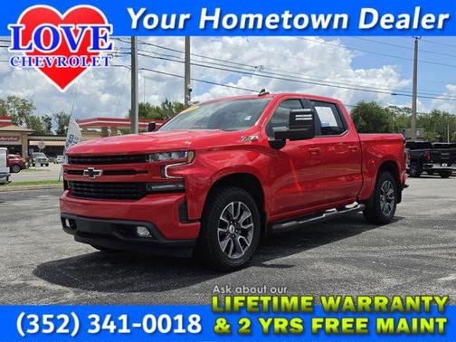 Red Hot 2021 Chevrolet Silverado 1500 RST