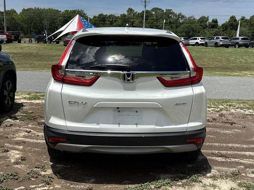 White Diamond Pearl 2017 Honda CR-V EX-L