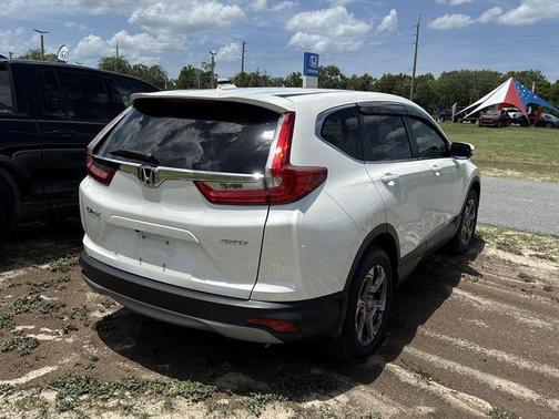 White Diamond Pearl 2017 Honda CR-V EX-L