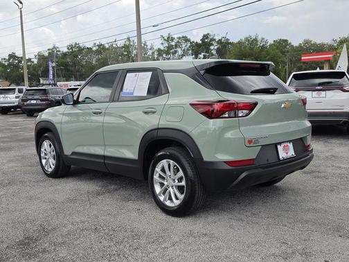 Cacti Green 2025 Chevrolet Trailblazer LS