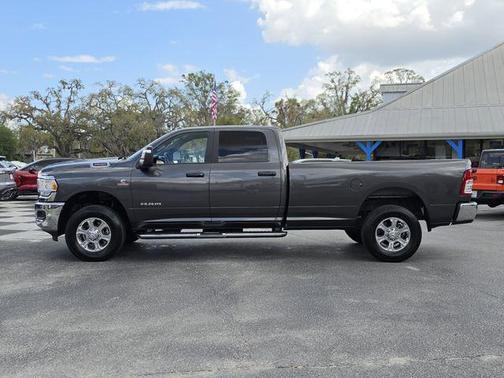 Granite Crystal Metallic Clearcoat 2024 RAM 3500 Big Horn Crew Cab 4x4 8' Box