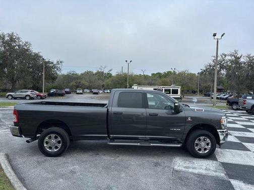 Granite Crystal Metallic Clearcoat 2024 RAM 3500 Big Horn Crew Cab 4x4 8' Box