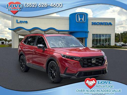Radiant Red Metallic 2023 Honda CR-V Hybrid Sport FWD