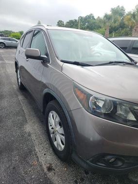 Urban Titanium Metallic 2014 Honda CR-V EX-L