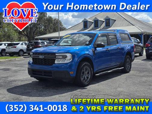 Velocity Blue Metallic 2022 Ford Maverick XLT
