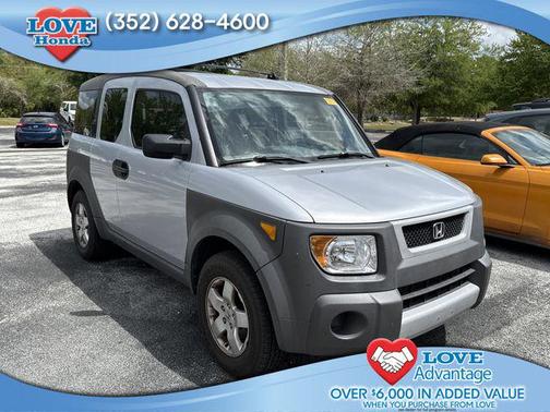 Satin Silver Metallic 2004 Honda Element EX
