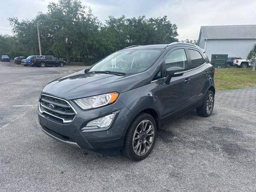 Smoke Metallic 2021 Ford EcoSport Titanium