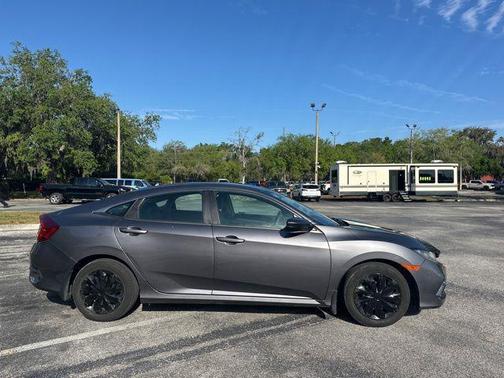 Modern Steel Metallic 2019 Honda Civic LX