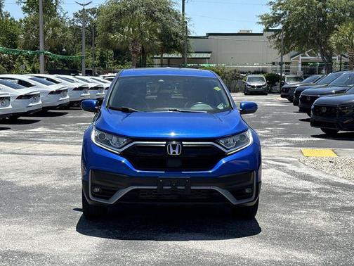 Blue 2020 Honda CR-V AWD EX-L