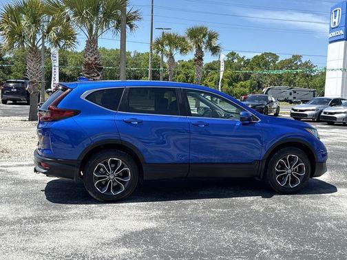 Blue 2020 Honda CR-V AWD EX-L