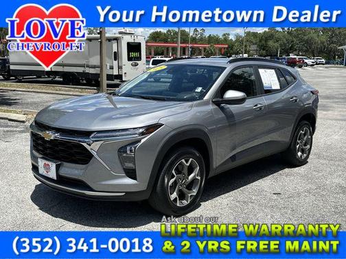 Sterling Gray 2025 Chevrolet Trax LT
