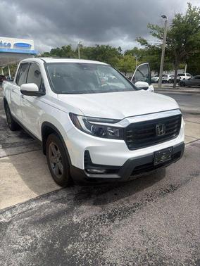 Platinum White Pearl 2023 Honda Ridgeline RTL-E