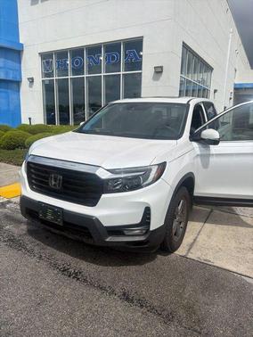 Platinum White Pearl 2023 Honda Ridgeline RTL-E