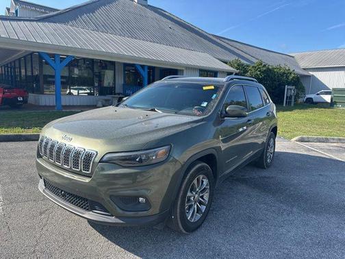 Olive Green Pearlcoat 2021 Jeep Cherokee Latitude Lux