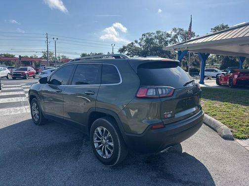 Olive Green Pearlcoat 2021 Jeep Cherokee Latitude Lux