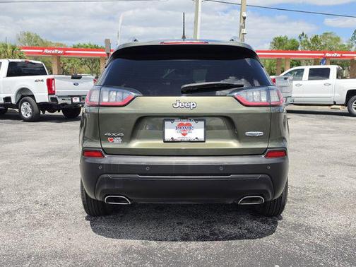 Olive Green Pearlcoat 2021 Jeep Cherokee Latitude Lux