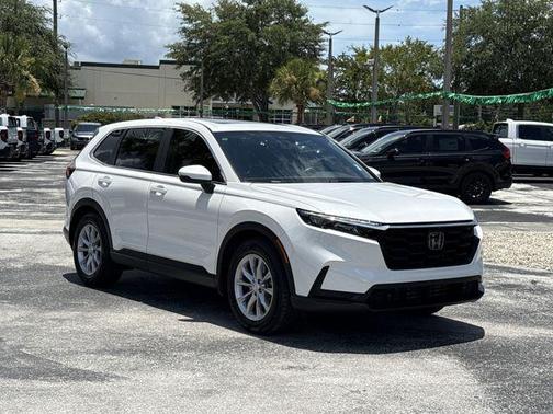 Platinum White Pearl 2023 Honda CR-V EX-L