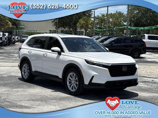 Platinum White Pearl 2023 Honda CR-V EX-L